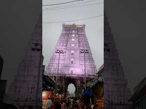 Why South Indian temples having such huge gopuram? Gopuram of Govind Raja Swami temple# Tirupati