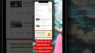Stand out to advertiser for opportunities to earn more kya hai short