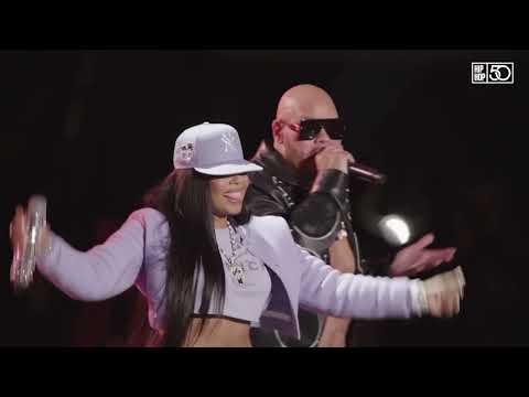 Fat Joe and Ashanti "What's Luv" Hip Hop 50 Live at Yankee Stadium