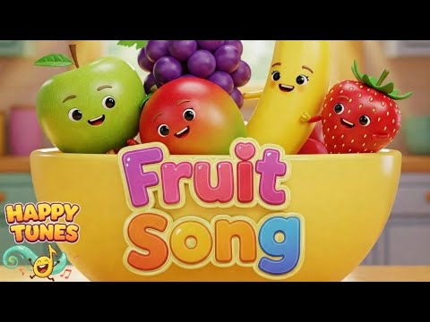 🍎Fruits Are My Best Friends 🍌 | Fun & Educational Fruit Song for Toddlers | Kids Music Video