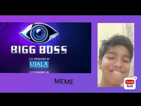 Bigg Boss Meme review🥲🙂🤪🤪