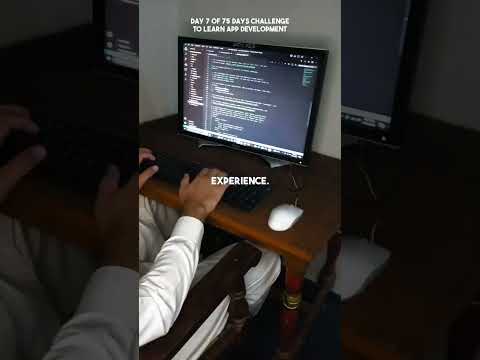 Day 7 : 🎓 From Law Student to App Developer: Embarking on the 75 Day Challenge!