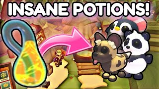 How to Get the New Potions FAST & Morph Pets in Adopt Me! Roblox