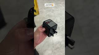 Travel essential: the perfect adapter for your holidays #plugadapter #holiday #travel