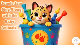 Jungle Jam - Sing Along with the Baby Animals!! | TinyTunes Kids Rhymes