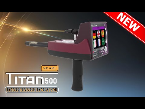 Gold, precious metals, treasures diamonds & gems the TITAN 500 SMART - overview