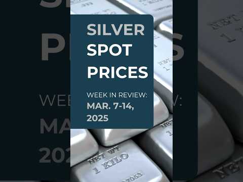 Silver Price Recap: Week of March 14, 2025