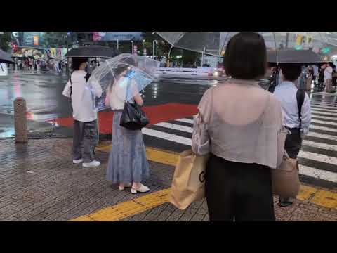 ずぶ濡れ