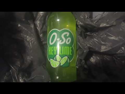 O-So Key Lime Soda #retro #retrosoda #retropop #drinkreview #keylime #crackerbarrel #orcabeverage