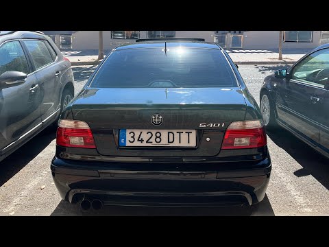 BMW e39 540i - SOUND TEST V8 SOUND