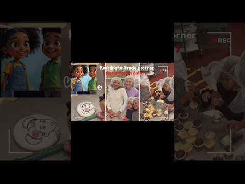 Gracie's Corner Baking (REACTION) #graciescorner #reaction #cartoon #kids #animation #craft #diy