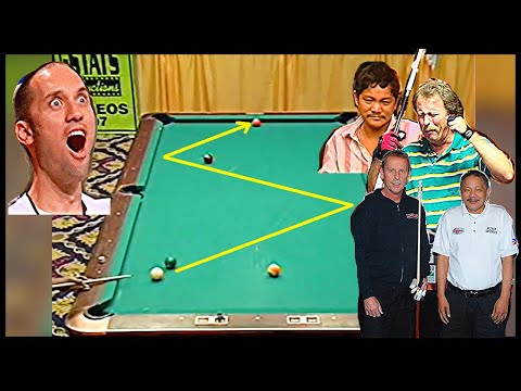 The EFREN REYES shot that changed POOL HISTORY | Epic Z shot