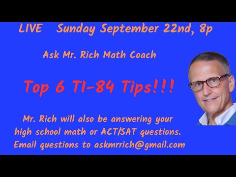 Mr. Rich Q&A Sunday 9/22/24