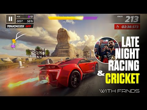 Car Racing + cricket ! RCB ! WTC ! SA ! ENGvIND