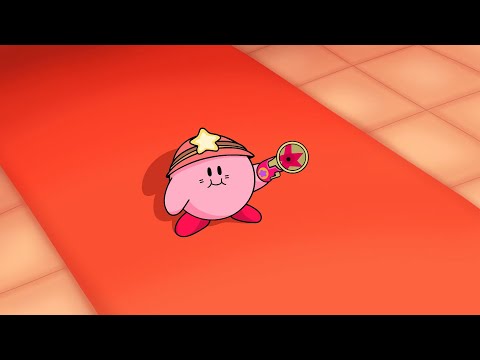 Kirby with a gun