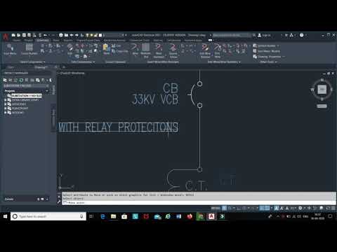SUBSTATION SLD PRACTICE ELECTRICAL AUTO CAD