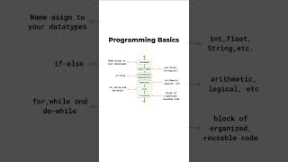 📘 Programming Basics – A Beginner’s Guide #coding #programming #learnpython #html #css