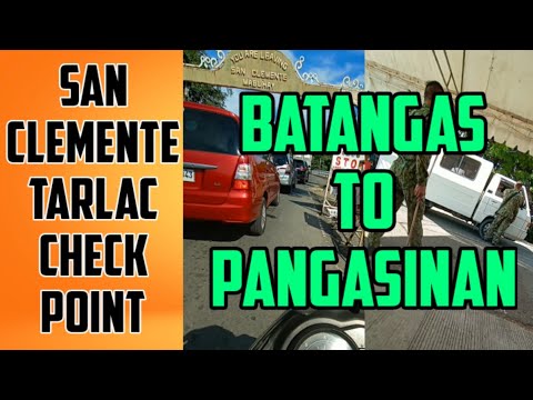 Update Check point San Clemente Tarlac. sobrang higpit nila.