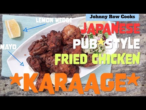 How to make Japanese Pub Style Fried Chicken 🌸 (Tori no Karaage) 🌸 | Johnny Row Cooks