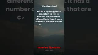 What is a Class? #oop #class #iosappdevelopment #codingtutorial #interviewtips