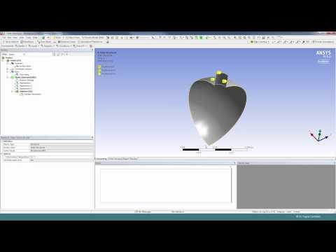 Spherical Pressure Vessel with a Cylindrical Nozzle FEA - Part 3 Shell Analysis
