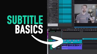 Avid Crash Course: How to create Subtitles (SubCap) - Avid Media Composer Tutorial