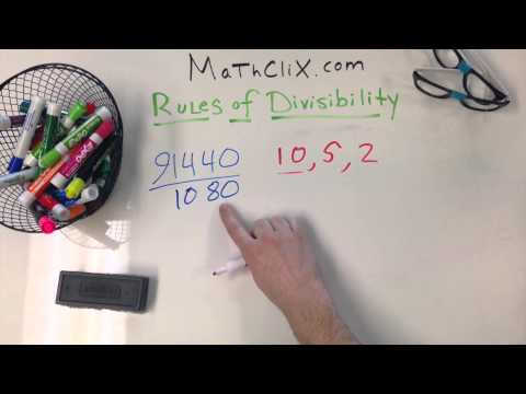 Rules of Divisibility