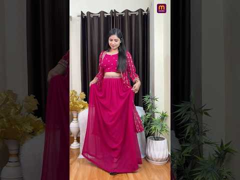 💝Meesho Stitched Lehenga/Skirt|🤩 Wedding Special 💫| Sequence work| Pooja Kaushik