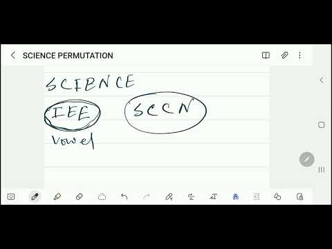 SCIENCE শব্দটির vowel গুলোকে একত্রে রেখে সবগুলো বর্ণকে কত ভাবে সাজানো যায়।