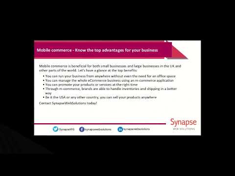SynapseWebSolutions - Mobile commerce development services
