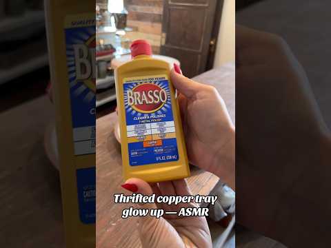 ASMR - copper cleaning