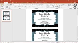 How to Make Invitations on PowerPoint
