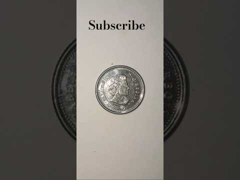 Canada 10 cent coin of 2015 #rarecoin #coinscollector 5000000000€