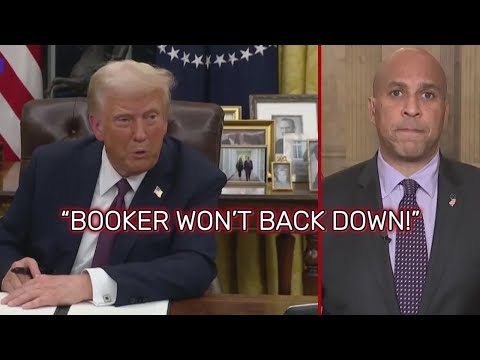 Cory Booker’s 14-Hour Speech: A Direct Hit on Trump!