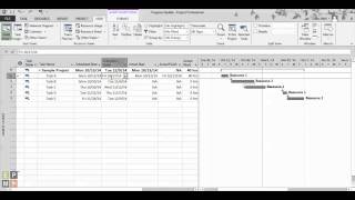 Tracking Project Progress in Microsoft Project by EPMA