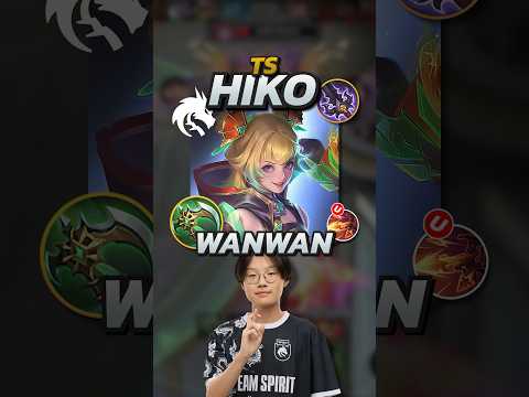 How Team Spirit Hiko Plays Wanwan! Mobile Legends #mobilelegends #mlbb #gaming