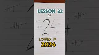 22: 24 lessons in 2024 #vlogging #lessons #lessonslearned #2024 #entrepreneurs #growthmindset🌱