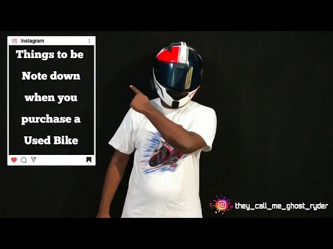 Used bike | Things to be done before and after purchasing | English Subtitles | GHOST RYDER VBLOG