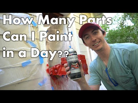 Painting TONS of Parts in a Day  - Limit 55 E20