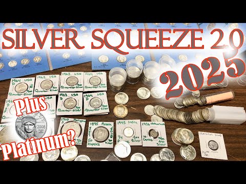 Silver Squeeze 2.0 March 31, 2025 !!! What Did What Did I Buy? Over 200+ Coins??? #silversqueeze