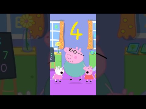 Counting with Daddy Pig #peppapig #shorts