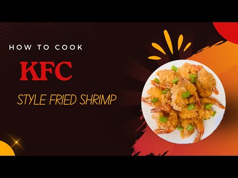 KFC style fried shrimp