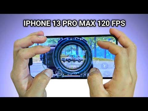 IPHONE 13 PRO MAX  IN 2025 120 FPS BGMI TEST (HANDCAM )