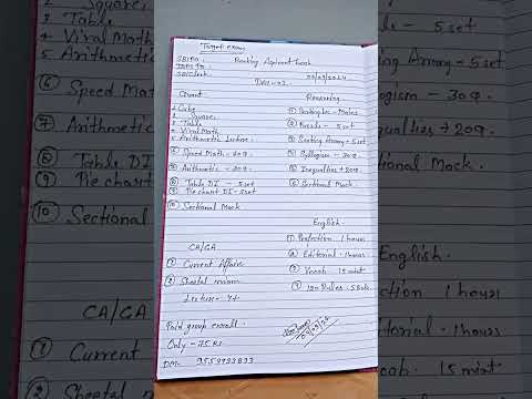 BANK TO DO LIST #bankingexam #bankingrecruitment  #sbipo