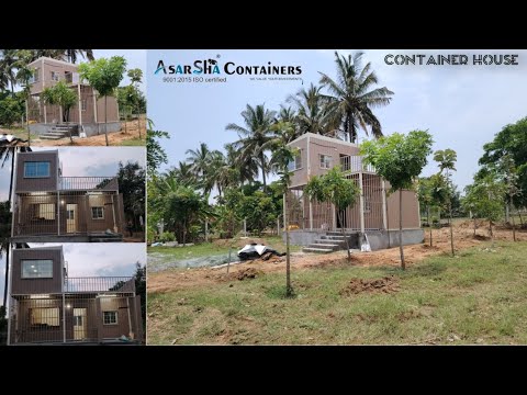 Container House | 2BHK | Fully Furnished |At Low Price| #containerhome #farmhouse #explore #youtube
