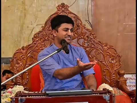 HG Amrendra Prabhu - How does Krishna become happy 😊 #harekrishna#harerama#hareramaharekrishna#iskco