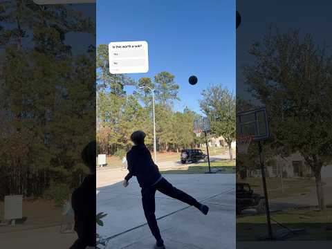 Trick shot #feedshorts #basketball #trickshots