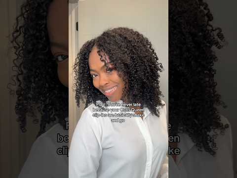 BEST CLIP-INS EVER✨🔥 #naturalhair #hairstyles #braids #curlsqueen #clipins