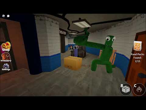 Making fun of green from rainbow frends