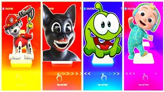 paw patrol 🆚 cartoon cat 🆚 omnmo 🆚 cocomelon 🎶 who is best?